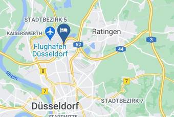 Ibis Duesseldorf Airport Mapa - North Rhine Westphalia - Dusseldorf
