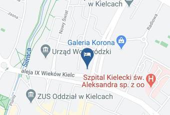 Ibis Kielce Centrum Map - Swietokrzyskie - Kielce