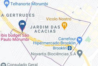 Ibis Sao Paulo Morumbi Mapa
 - Sao Paulo - Sao Paulo Itaim Bibi