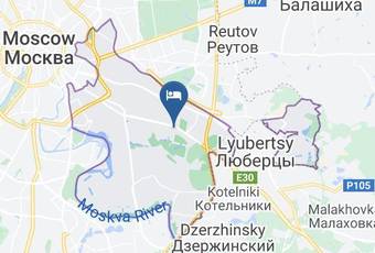 Inn Atlantik Map - Moscow City - Moscow