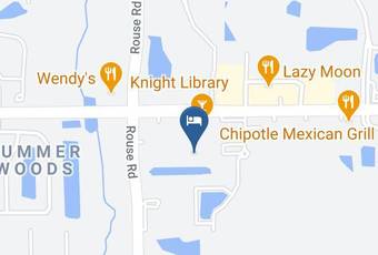 Intown Suites Extended Stay Select Orlando Fl University Blvd Ucf Map - Florida - Orange
