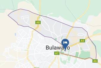 Intundla Lodge Map - Bulawayo