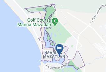 Isla Mazatlan Bed & Breakfast Mapa - Sinaloa - Mazatlan