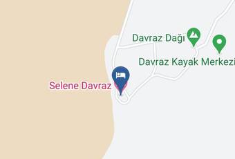 Selene Davraz Hotel Map - Isparta