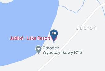 Jablon Lake Resort Map - Warminsko Mazurskie - Piski