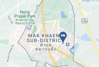 Jai Apartment Map - Udon Thani - Mueang Udon Thani District