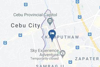 Jasmin Pension House Map - Central Visayas - Cebu