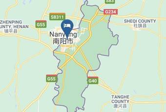 Jindili Hotel Map - Henan - Nanyang