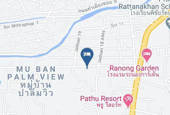 Jirasin Hotel & Apartment Map - Ranong - Mueang Ranong District