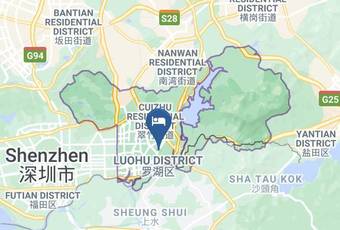Jiuhong Fashion Hotel Map - Guangdong - Shenzhen
