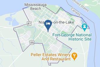 John\'s Gate Gourmet Bed And Breakfast Map - Ontario - Niagara