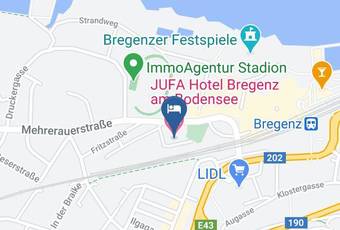 Jufa Hotel Bregenz Am Bodensee Karte - Vorarlberg - Bregenz