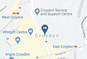 Jurys Inn Croydon Map - England - London