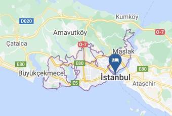Just Inn Hotel Map - Istanbul - Fatih