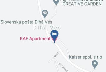 Kaf Apartment Map - Kosice - Roznava