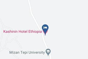 Kashinin Hotel Ethiopia Map - Southern Nations Nationalities And People S Region - Gimira
