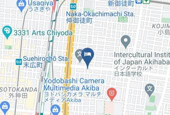 Key Hotel Map - Tokyo Met - Taito Ward