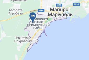 Khoroshe Map - Donetsk - Mariupol