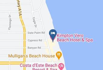 Kimpton Vero Beach Hotel & Spa Map - Florida - Indian River