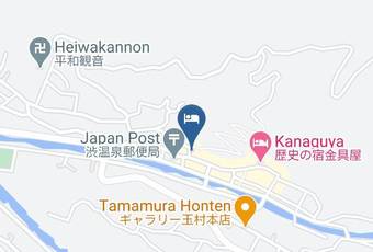 Koishiya Ryokan Map - Nagano Pref - Yamanouchi Townshimotakai District