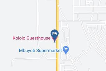 Kololo Guesthouse Map - Zambezi - Katima Mulilo Urban