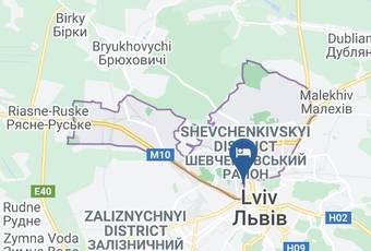 Kvartyra Podobovo Lviv Map - Lviv