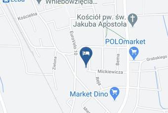 Kwatery U Heni Map - Pomorskie - Leborski