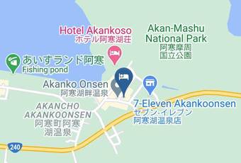 Lake Kussharo Tsuruga Auberge Sora Map - Hokkaido - Kushiro City