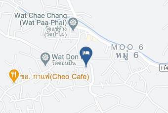 Lamoon Cottage Sankampang Map - Chiang Mai - Amphoe San Kamphaeng