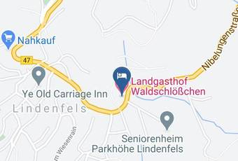 Landgasthof Waldschloschen Karte - Hesse - Bergstrase