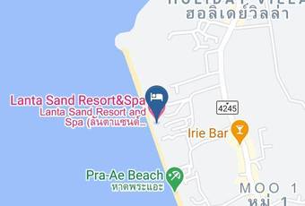 Lanta Sand Resort&spa Map - Krabi - Amphoe Ko Lanta