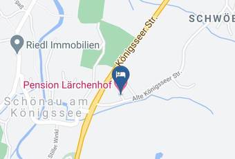 Pension Larchenhof Gmbh Karte - Bavaria - Berchtesgadener Land