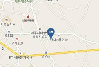 Lefthander Guesthouse Map - Jejudo - Jejusi
