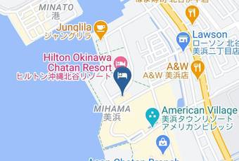 Lequ Okinawa Chatan Spa & Resort Harita - Okinawa Pref - Chatan Townnakagami District