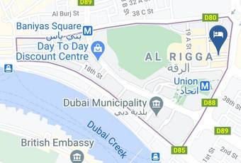 Le Wana Hotel Map - Dubai