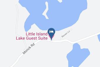 Little Island Lake Guest Suite Map - Ontario - Hastings