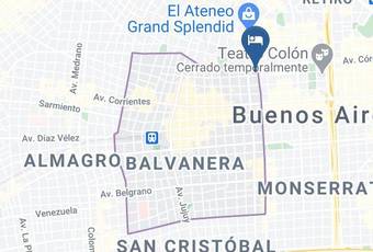 Arc Callao Studios & Suites Mapa - Buenos Aires Autonomous City - Balvanera