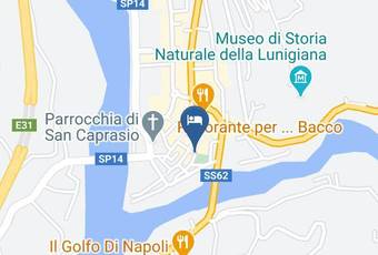 Locanda Magno Carta Geografica - Tuscany - Massa Carrara
