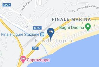 Locanda Marita Carta Geografica - Liguria - Savona
