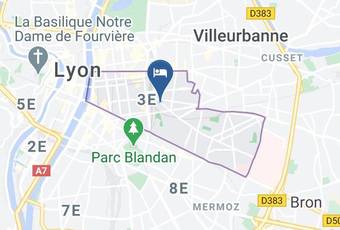Location Appartement Meuble Lyon Part Dieu Carte - Auvergne Rhone Alpes - Rhone
