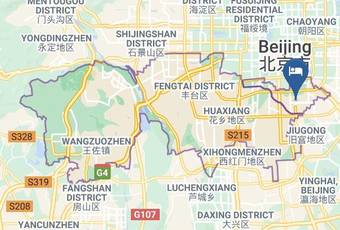 Longjiandu Business Hotel Map - Beijing - Fengtai District