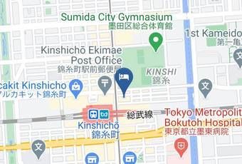 Lotte City Hotel Kinshicho Map - Tokyo Met - Sumida Ward
