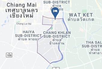 Lux Rooms Night Bazaar Chiang Mai Map - Chiang Mai - Amphoe Mueang Chiang Mai
