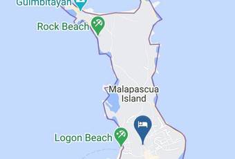 Malapascua Hideaway Resort Map - Central Visayas - Cebu