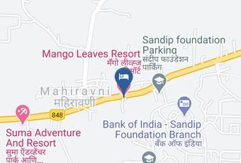 Mango Leaves Resort Map - Maharashtra - Nashik Sub District