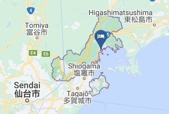 Marutoku Map - Miyagi Pref - Matsushima Townmiyagi District