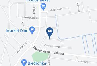 Marzanna Pokoje Goscinne Map - Pomorskie - Leborski