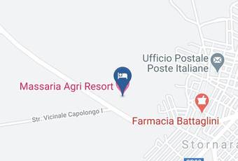 Massaria Agri Resort Carta Geografica - Apulia - Foggia