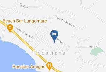 Max & Leon Apartments Map - Split Dalmatia - Podstrana
