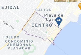 Maya Del Mar Mapa - Quintana Roo - Solidaridad